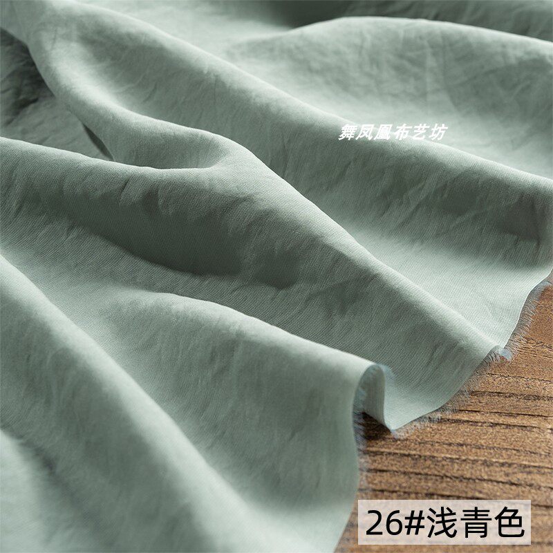 Sand-washed Cupro Fabric By Th - Sewing Recycling ulasan dan harga