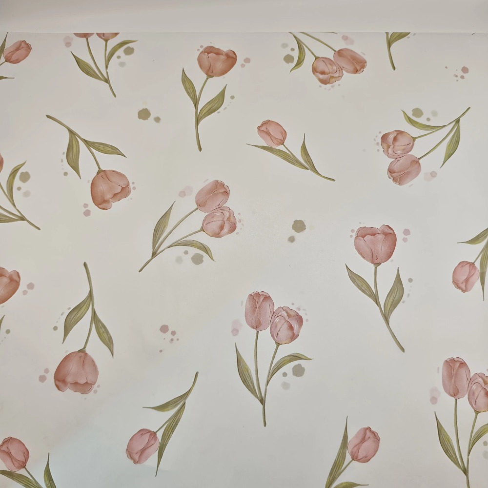 Elegant Floral Tulip Patterned - Pattern Tissue Paper ulasan dan harga