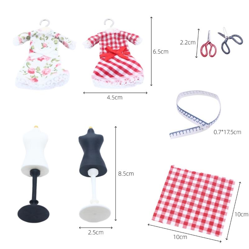 1 Set Mannequin Torso Clothing - Sewing Kit ulasan dan harga
