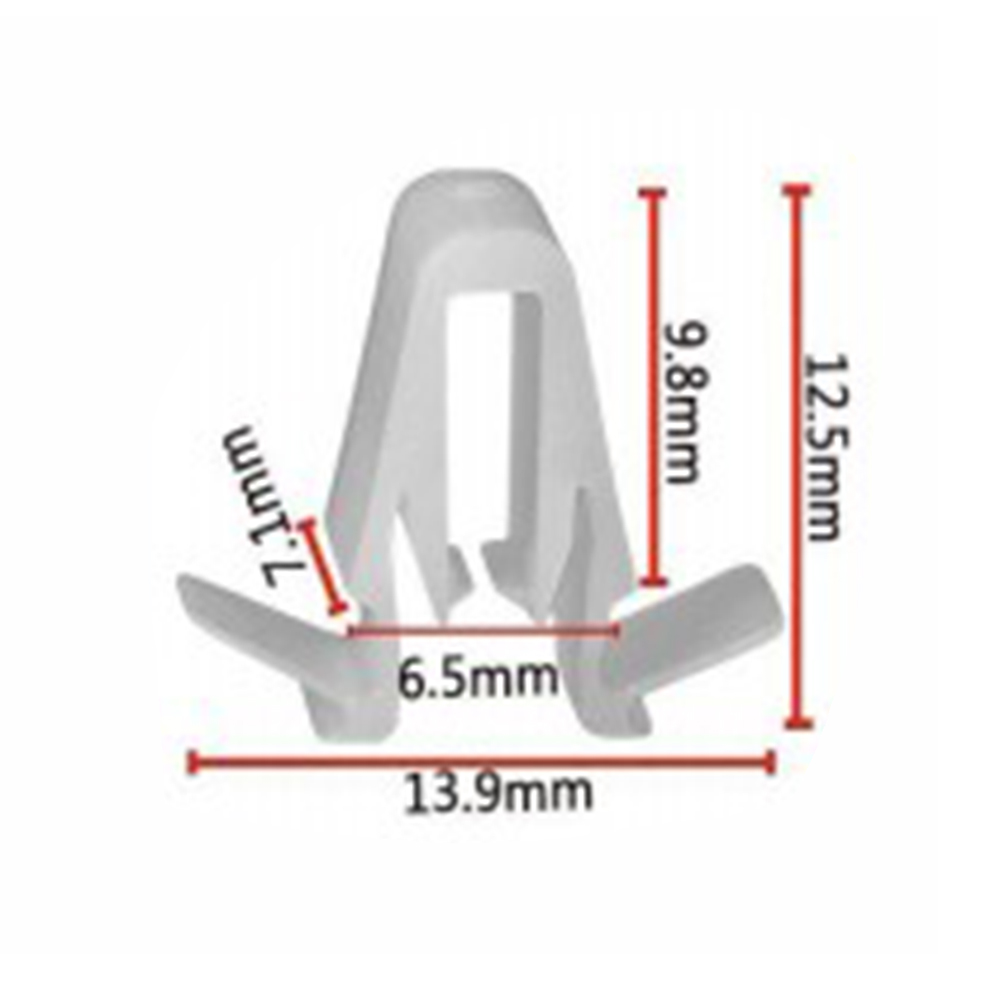 10pcs Door Garnish Mountings C - Hook Eye Fastener ulasan dan harga