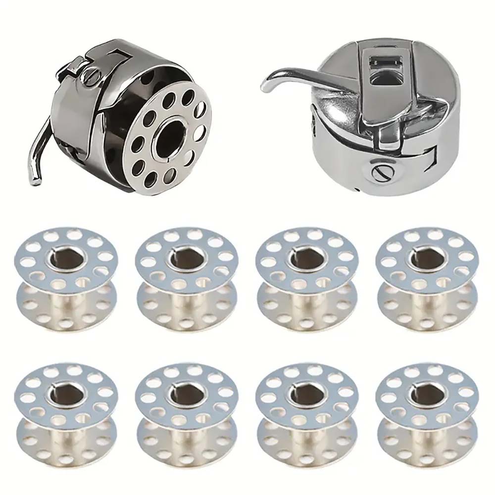 Bobbin Case and Metal Bobbins  - Sewing Machine Yarn ulasan dan harga