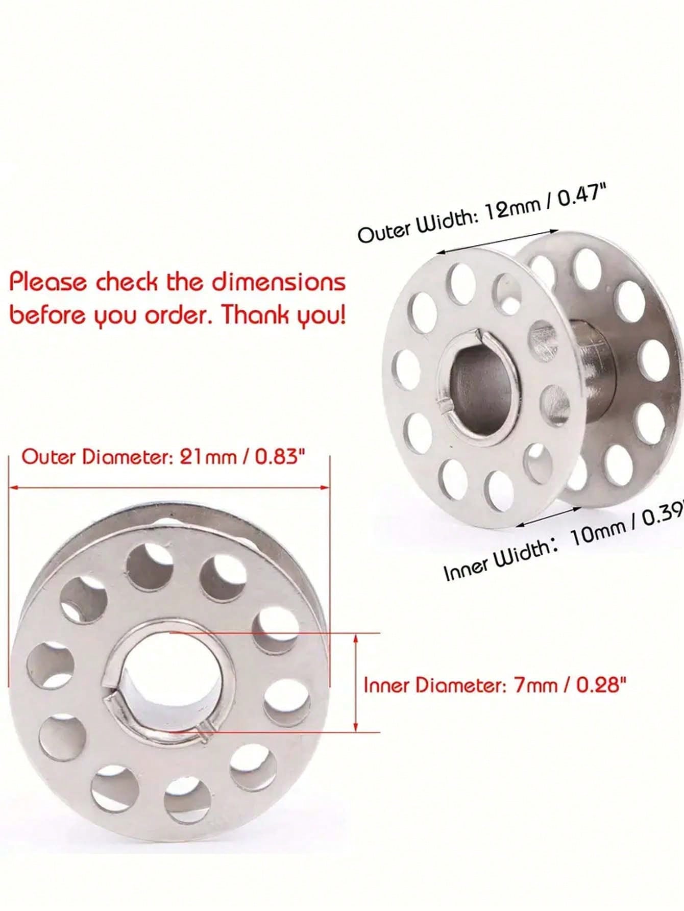 Bobbin Case and Metal Bobbins  - Sewing Machine Yarn ulasan dan harga