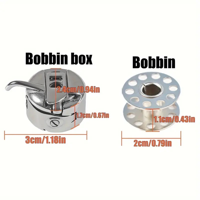 Bobbin Case and Metal Bobbins  - Sewing Machine Yarn ulasan dan harga