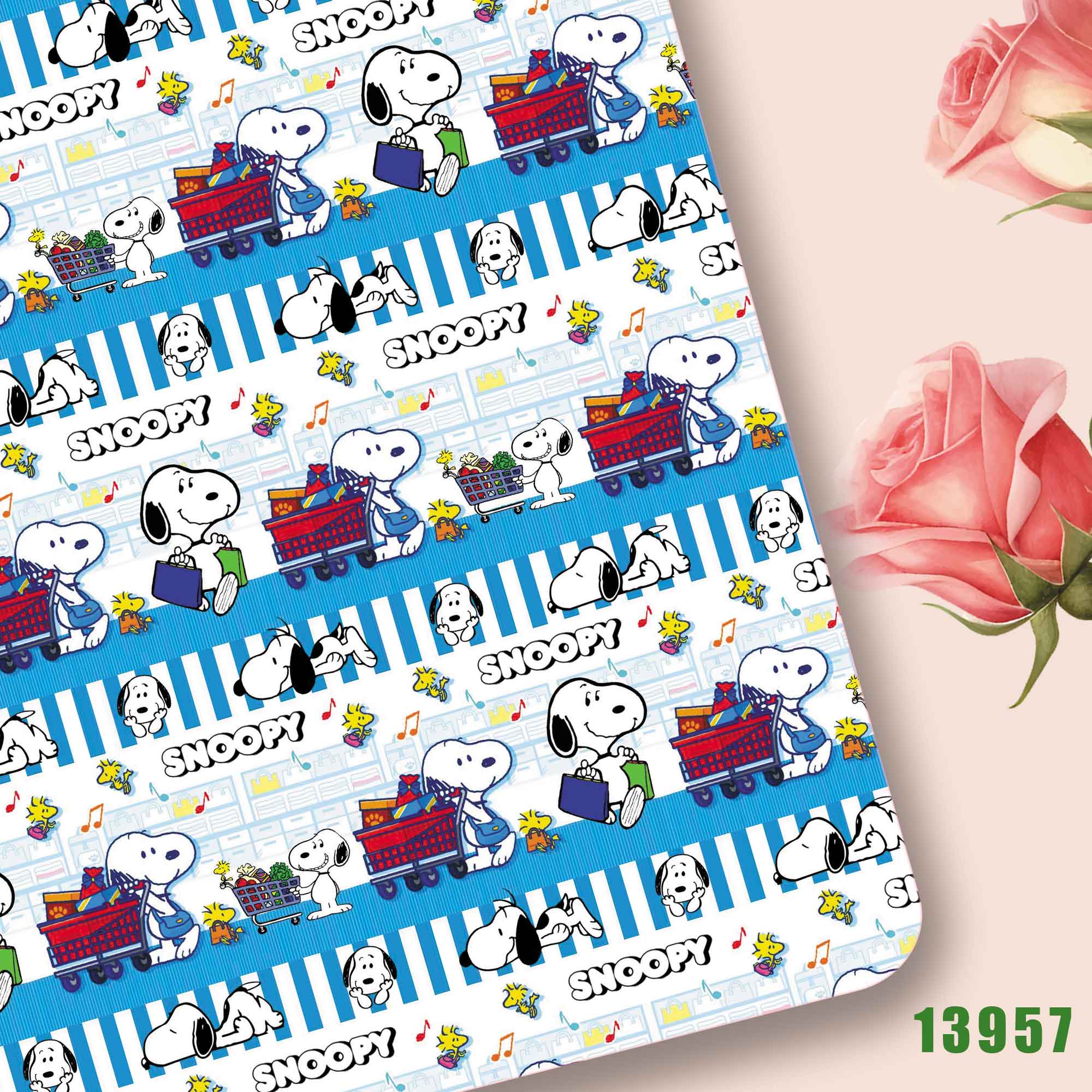 TAKARA TOMY Snoopy fabric140x5 - Sewing Textiles ulasan dan harga