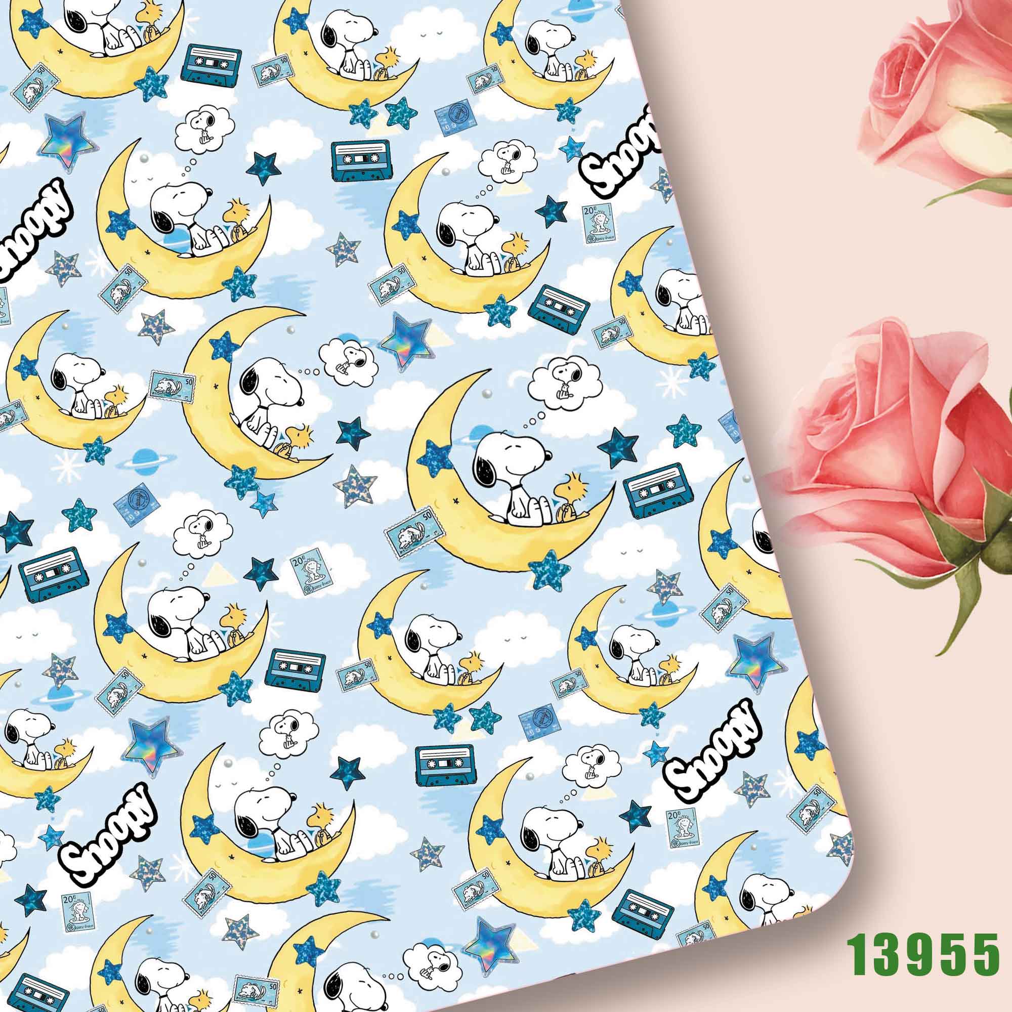 TAKARA TOMY Snoopy fabric140x5 - Sewing Textiles ulasan dan harga